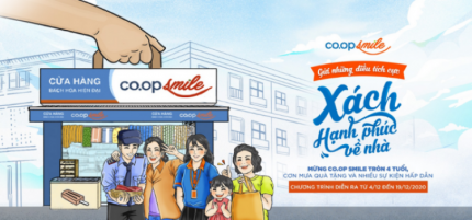 coop smile xách hạnh phúc về